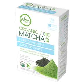 Aiya - organic matcha infused gyokuro 10bg For Discount