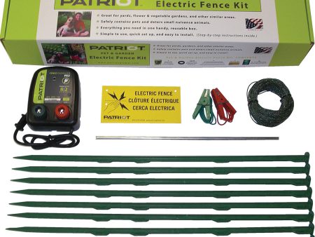 Tru-test Inc.-Patriot Pet & Garden Electric Fence Kit For Cheap