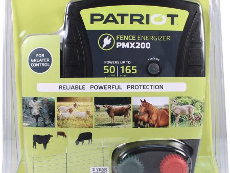 Tru-test Inc. - Patriot Pmx200 Fence Energizer Online Sale