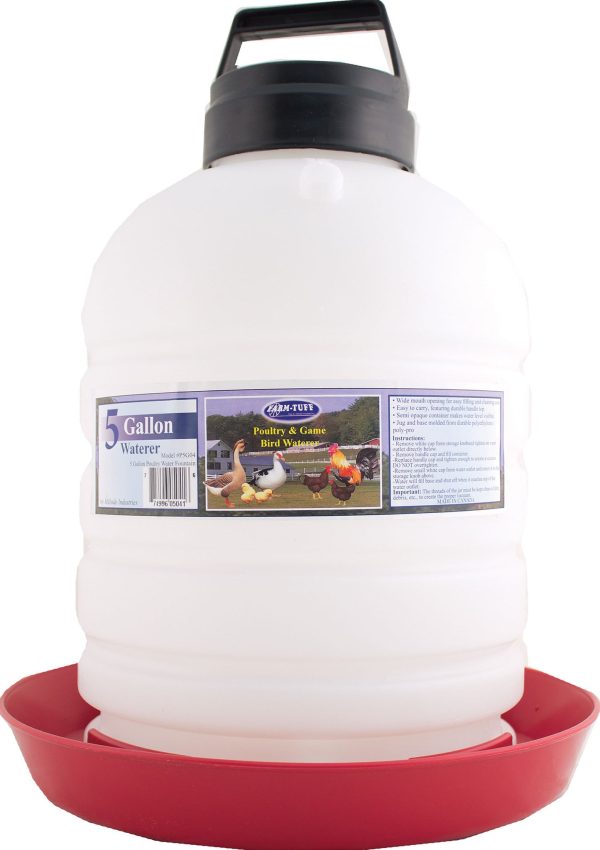 Millside Industries - Top-fill Poultry Fountain Supply