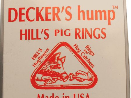 Decker Mfg Company - Hump Hill s #1 Pig Ring Online Sale