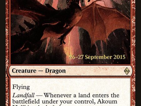 Akoum Hellkite [Battle for Zendikar Prerelease Promos] Online now