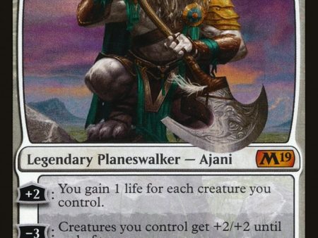 Ajani, Wise Counselor [Core Set 2019] on Sale