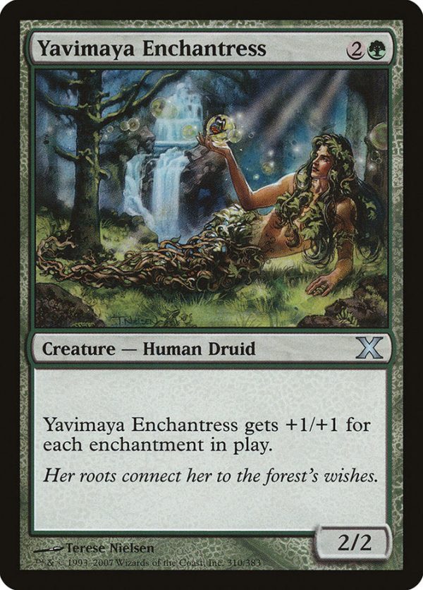 Yavimaya Enchantress [Tenth Edition] Online Hot Sale