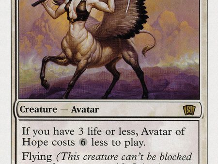 Avatar of Hope [Eighth Edition] For Cheap