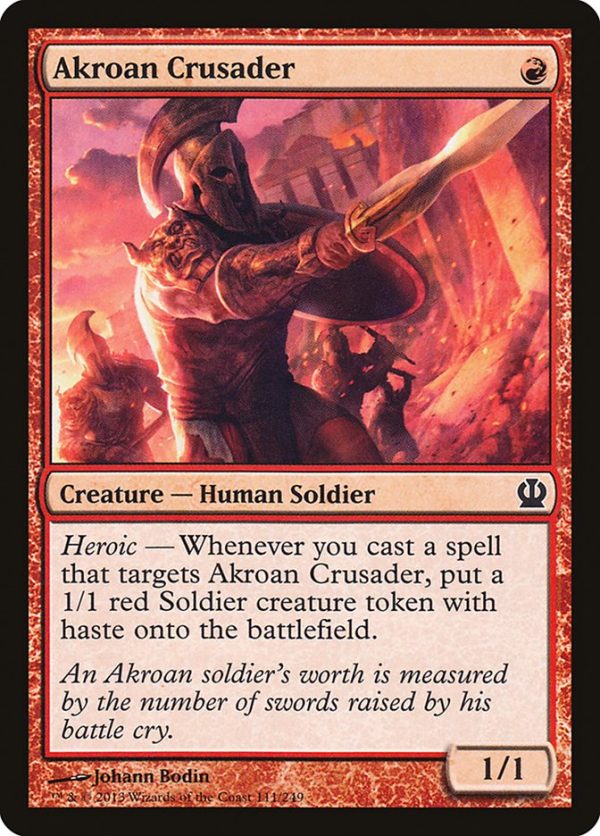 Akroan Crusader [Theros] For Cheap