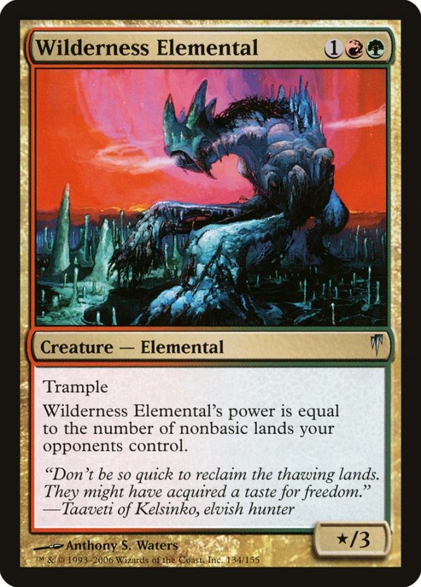 Wilderness Elemental [Coldsnap] Online now