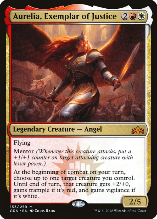 Aurelia, Exemplar of Justice [Guilds of Ravnica] Hot on Sale