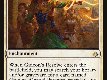 Gideon s Resolve [Amonkhet] Sale