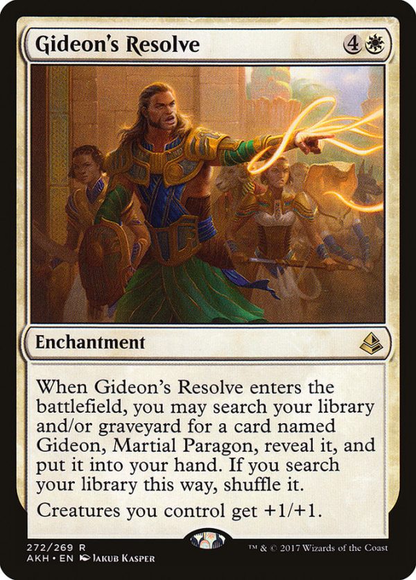 Gideon s Resolve [Amonkhet] Sale