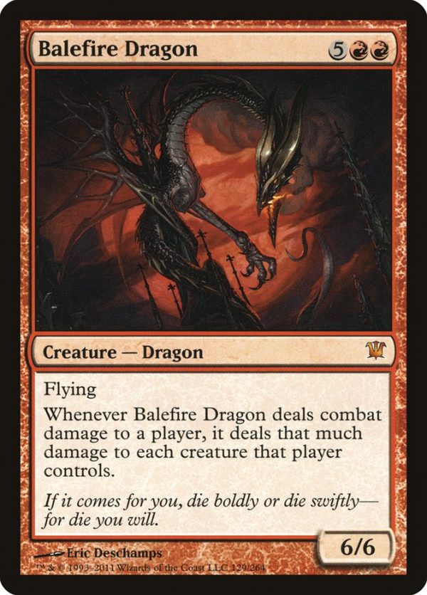 Balefire Dragon [Innistrad] For Sale