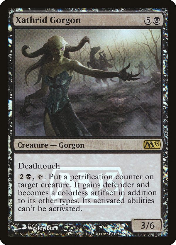 Xathrid Gorgon [Magic 2013 Prerelease Promos] Discount