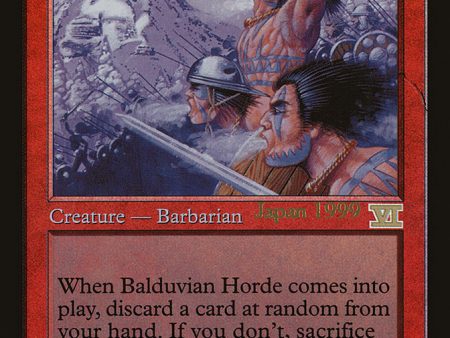 Balduvian Horde (Worlds) [World Championship Promos] Online Sale