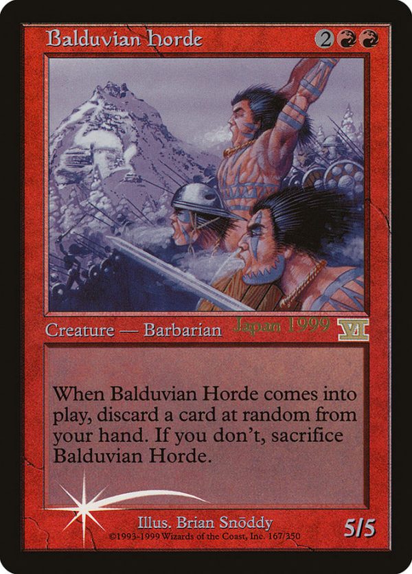 Balduvian Horde (Worlds) [World Championship Promos] Online Sale