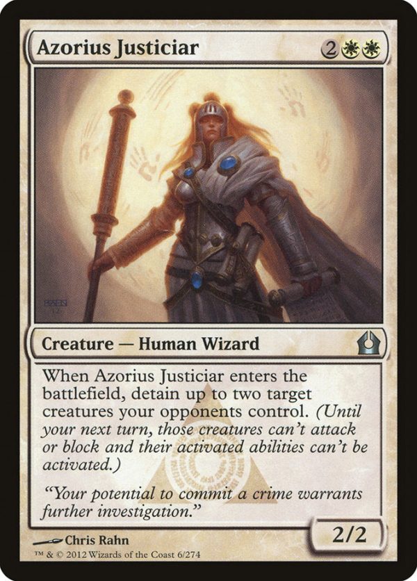 Azorius Justiciar [Return to Ravnica] For Sale