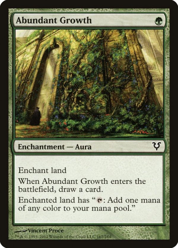 Abundant Growth [Avacyn Restored] Online Sale