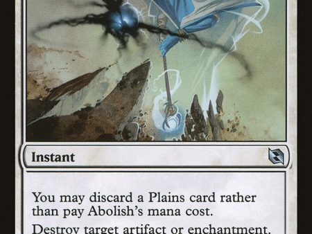 Abolish [Duel Decks: Elspeth vs. Tezzeret] For Sale