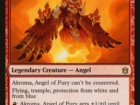 Akroma, Angel of Fury [Commander Anthology] on Sale